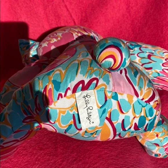 Lilly Pulitzer Colorful EASTER Plush Bunny - Picture 3 of 6